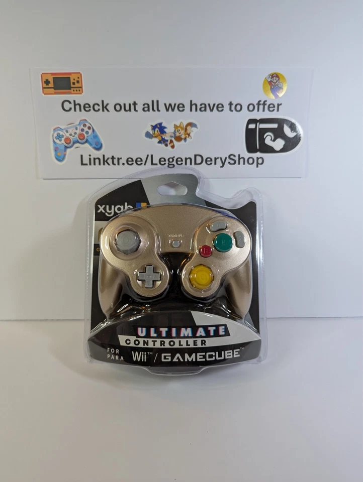 Mando XYAB con cable para Nintendo GameCube/Wii/Wii U - Nuevo en caja Foto 1 de 1