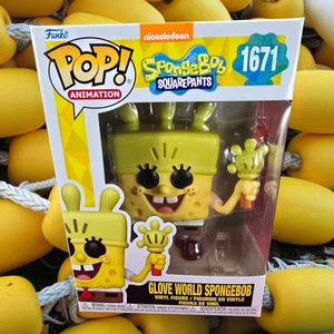 Glove World Spongebob Funko # 1671 (Neu im Karton) mit Popschutz  - Bild 1 von 7