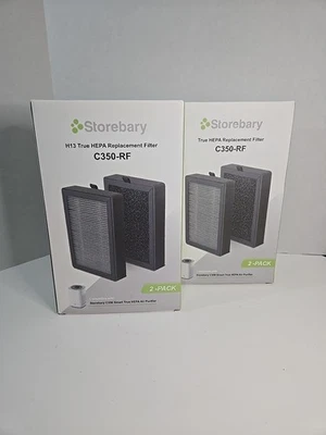 Filtro de repuesto Storebary True HEPA para C350-RF alta eficiencia 2x 2pk (4x) Foto 1 de 4
