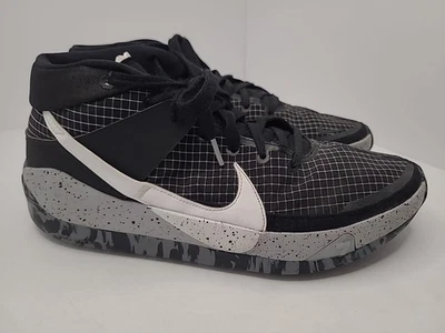 Nike KD 13 Kevin Durant Oreo Men's 14 Black White Shoes CI9948-004 - Image 1 of 4