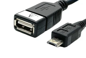 OTG Micro USB Adapter Datenkabel kompatibel für Intenso Tab 824 814 814S 804 - Bild 1 von 4