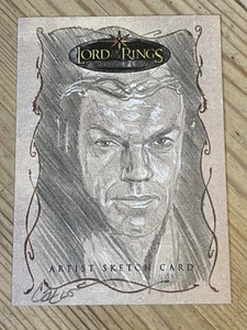 Rare-Topps-Lord Of The Rings Evolution-Sketch Card-Cat Staggs- 2006 - Bild 1 von 3
