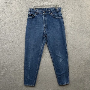 Vintage Levis Jeans Mens 33x34 Blue Denim 550 Relaxed Tapered Orange Tab 90s - Picture 1 of 12