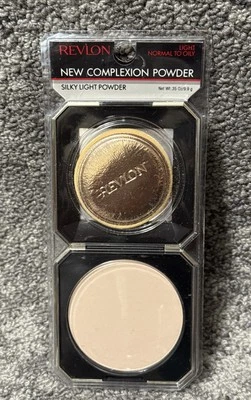 Revlon New Complexion Powder Silky Light Powder LIGHT ~ Normal To Oily - Image 1 of 3