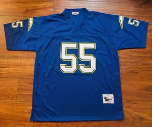 Camiseta deportiva MITCHELL & NESS NFL Throwbacks San Diego Chargers Junior Seau talla 54 XXL - Imagen 1 de 7