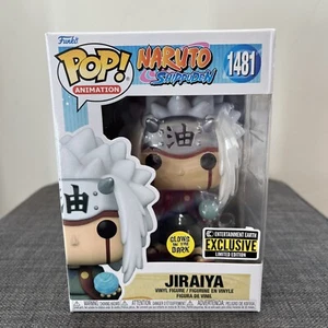 Funko POP Animation Naruto Shippuden Jiraiya EE Exclusive Glow In The Dark #1481 - Picture 1 of 7