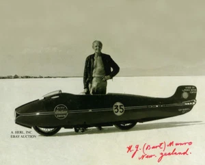 Munro Special Burt Munro Indian Scout Special Bonneville Geschwindigkeitsweltrekord 1967 - Bild 1 von 1