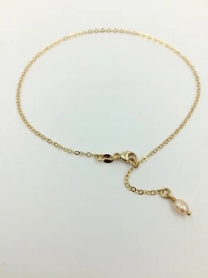 Tobillera y perla de agua dulce 14k GF  Foto 1 de 3