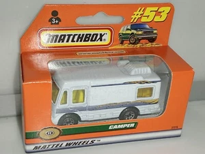Matchbox Superfast / MB 417 - Camper Truck - White - Model Mobile Home x1 - Picture 1 of 2