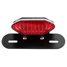 Red Universal Vintage Motorcycle LED Tail Light Turn Signal Lamp Taillight Fo *✧