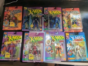 Marvel The Uncanny X-Men & Evil Mutants Action Figures Toy Biz 1990's Lot Of 8 - Picture 1 of 9