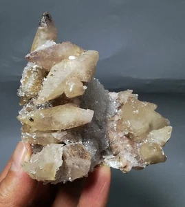 254g New Natural Rare Yttrofluorite Calcite Crystal Mineral Specimen Guizhou - Picture 1 of 16