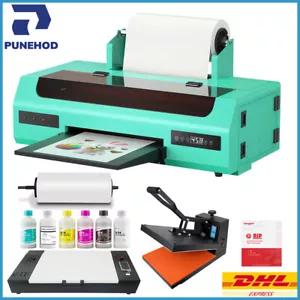 PUNEHOD A3+ L1800 DTF Printer Roller Version Transfer Printer T-shirt Print - Picture 1 of 8