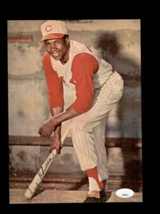 Frank Robinson JSA COA Signed 8x10 Photo Vintage Autograph Cincinnati Reds - Picture 1 of 3