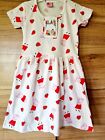 Peppa Pig Strawberry Girls Age 6 Years Dress Short Sleeve Party 