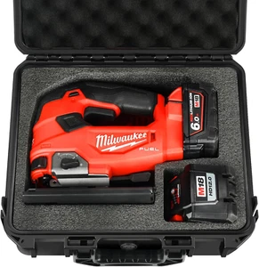 Custodia rigida per seghetto alternativo Milwaukee manico a D M18 carburante 273720 scatola di stoccaggio Onl - Foto 1 di 6