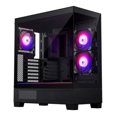 886523303176 Phanteks XT VIEW Mid Tower Black Phanteks - Image 1 of 4