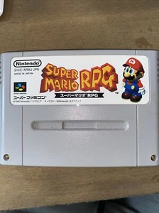 Super Mario RPG Vintage 1995 Shvc-arwj-jpn Super Famicon Cassette Without Box - Picture 1 of 3