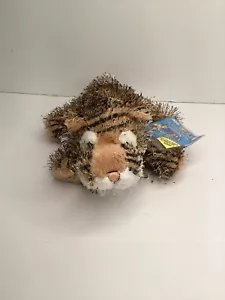 Ganz Webkinz Tigre Peluche Grande Gatto Rigato Peluche Giocattolo HM032 7" Con Codice - Foto 1 di 6