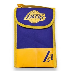 Los Angeles Lakers NBA Team Insulated Cooler Lunch Bag Links Marketing Group - Picture 1 of 5