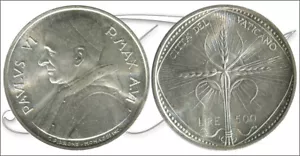 Vaticano - Monedas Conmemorativas- Año: 1968 - numero KM00107 - FDC 500 Liras 19 - Bild 1 von 1