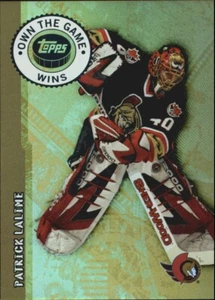 Patrick Lalime-Senators-2003-04 Topps Hockey Own the Game Wins #OTG 12 - Picture 1 of 2