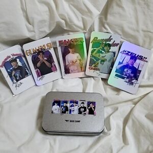 [Official Goods] T1 Vacation hologram faker team Photo Card + Tin Case Set