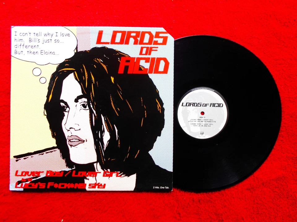 LORDS OF ACID    LOVER BOY/LOVER GIRL   12" SINGLE  ELECTRONIC DANCE - Image 1 of 1