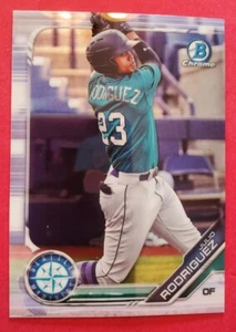 2019 Bowman Chrome Bdc-60 Julio Rodriguez Prosp - Bild 1 von 2