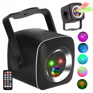 LED RGB Laser Discokugel Lichteffekt Projektor Disco Bühnenlicht Party Show Club - Bild 1 von 13