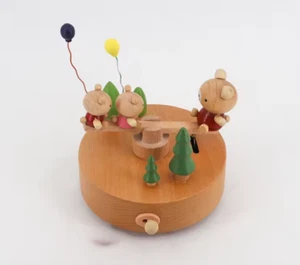Wooden Music Box Seesaw Melody: Castle in the Sky - Picture 1 of 5