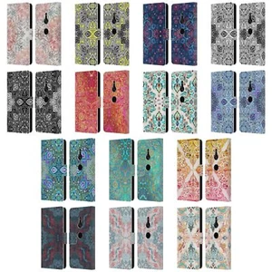 OFFICIAL MICKLYN LE FEUVRE MANDALA LEATHER BOOK WALLET CASE FOR SONY PHONES 1 - Picture 1 of 20