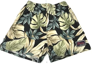 CHAPS RALPH LAUREN Hawaiian Tropical Floral Swim Trunks Board Shorts ~ Men's L - Picture 1 of 8