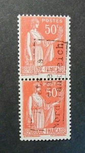 GERMANIA Francia 1940 FRANKREICH, Dunkirchen 50c Rot OVP type II MH* BPP - Picture 1 of 3
