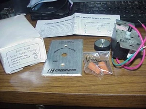 New Solid State Motor Speed Control KBWC-15K 5.0A 120V Greenheck - Picture 1 of 3