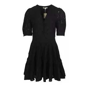 Maje Women's Dress Size 40 FR / L Embroidered Floral MFPRO01682 - Picture 1 of 8