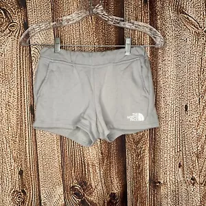 The North Face Girl’s Youth Camp Fleece Lined Shorts Size Small 7/8 Gray - Picture 1 of 3