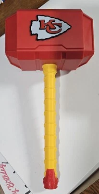 NFL Thor's Hammer impreso en 3D 13" de alto Foto 1 de 4