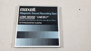 MAXELL LNE35-7 Reel-to-Reel Tape, 7" Low Noise - Picture 1 of 6