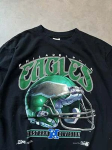 Philadelphia Eagles Rare Sweatshirt 90s logo Champions Graphic shirt HN0497 - Picture 1 of 3