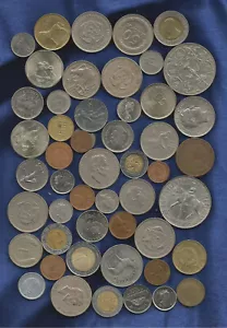 1 Quarter Pound (4oz) Random Picked WORLD COINS Bulk Mixed Lot FOREIGN COINS! - Picture 1 of 2