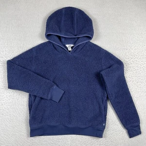 Athleta Sweatshirt Girls XL Blue So Snug Sherpa Hoodie 2.0 Casual School Youth - Picture 1 of 16