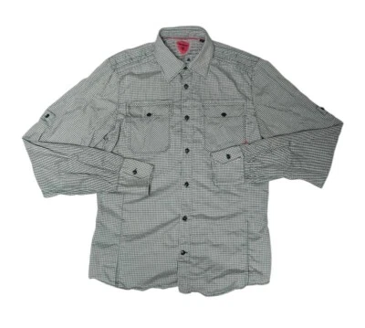 Camisa Strellson Verde a Cuadros Manga Redonda Para Hombre Talla S Viaje Aire Libre Senderismo Foto 1 de 4
