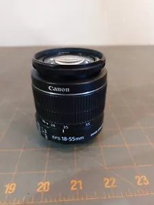 Canon EF-S 18-55mm f/3.5-5.6 IS II Lens Works Needs Professional Cleaning - Picture 1 of 10