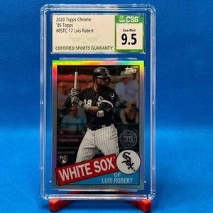 Luis Robert 2020 Topps Chrome '85 Topps #85TC-17 CGC 10 - Picture 1 of 2