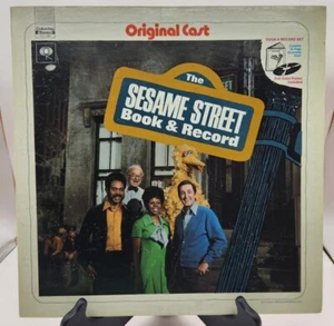 Vintage 1970 vinyl record album & Book "Sesame Street" #CS1069 - Imagen 1 de 11