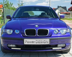 Párpados de faro para BMW 3 E46 COMPACT 2001-2004 Plástico ABS NUEVO - Imagen 1 de 10