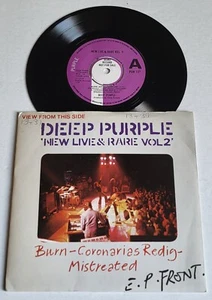 DEEP PURPLE - NEW LIVE & RARE VOL 2 - 7" PROMO - 1978 / EX - Picture 1 of 3