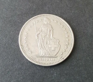 1995 SWITZERLAND SILVER 1/2 Francs coin in extra fine - Helvetia  - Picture 1 of 2