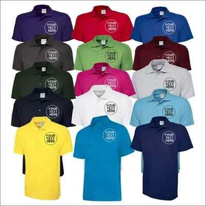 Polo uomo ultra personalizzata UNEEK omaggio logo ricamato abbigliamento da lavoro polo - Foto 1 di 6